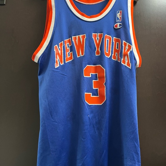 🏀⭐️New York Knicks “STARKS” Jersey ((Excellent))⭐️🏀